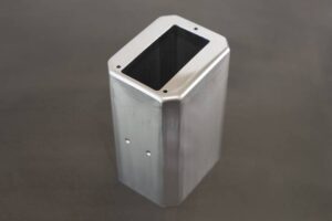 Three Draw ARINC Enclosure with CC Side Holes and Front Window